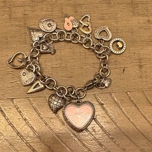 Brighton Power of Pink Charm Bracelet